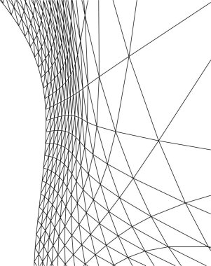 minimal geometrik şekiller, mimari çizgiler