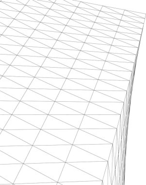 minimal geometrik şekiller, mimari çizgiler