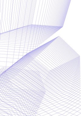 minimal geometrik şekiller, mimari çizgiler