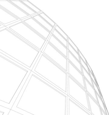 minimal geometrik şekiller, mimari çizgiler