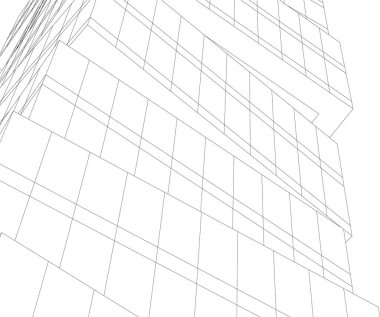 minimal geometrik şekiller, mimari çizgiler