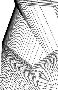 minimal geometrik şekiller, mimari çizgiler