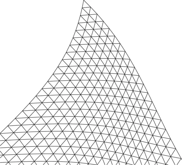 Linhas Abstratas Desenho Conceito Arte Arquitetônica Formas Geométricas Mínimas — Vetor de Stock