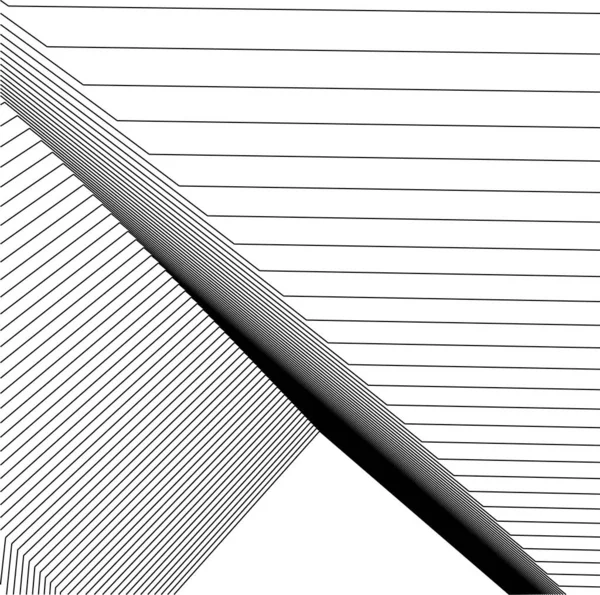 Minimale Geometrische Formen Architektonische Linien — Stockvektor