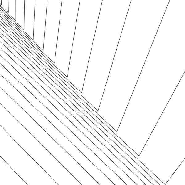 建築芸術の概念における抽象的な線や最小限の幾何学的形状 — ストックベクタ