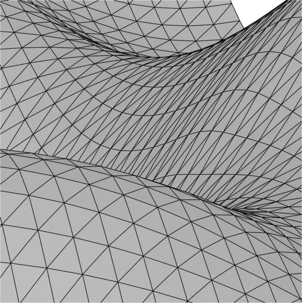 Linhas Abstratas Desenho Conceito Arte Arquitetônica Formas Geométricas Mínimas —  Vetores de Stock