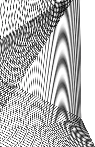 Formes Géométriques Minimales Lignes Architecturales — Image vectorielle