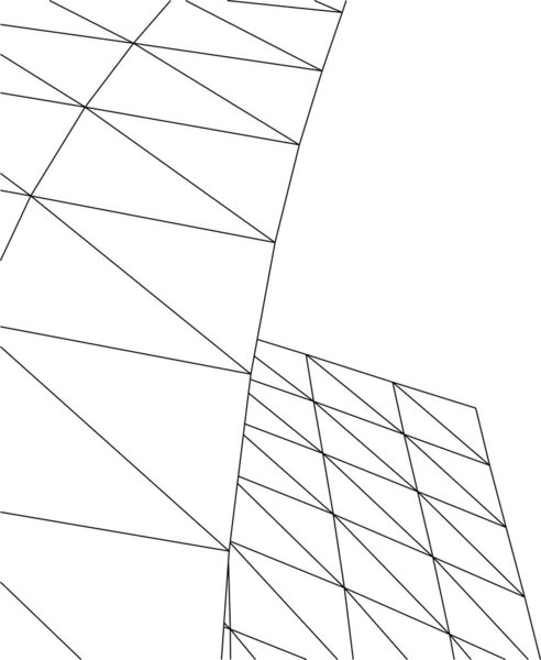 minimal geometrical shapes, architectural lines