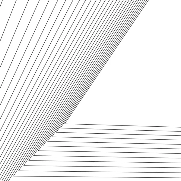 Abstrakte Zeichnungslinien Architektonischen Kunstkonzept Minimale Geometrische Formen — Stockvektor