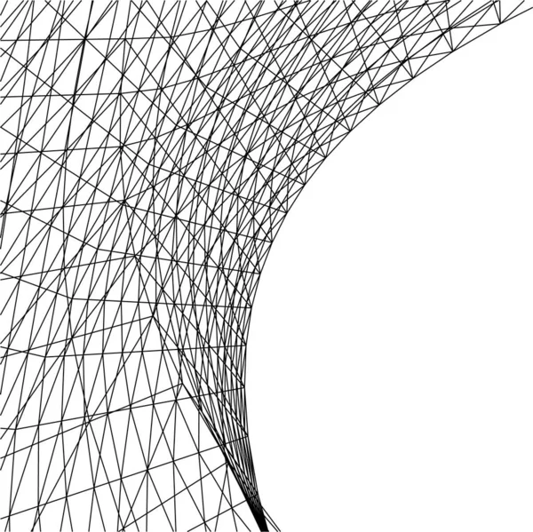 Linhas Abstratas Desenho Conceito Arte Arquitetônica Formas Geométricas Mínimas — Vetor de Stock