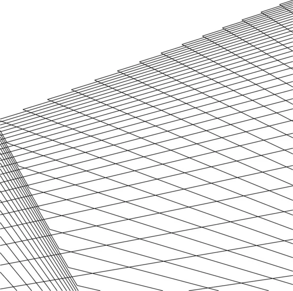 Formes Géométriques Minimales Lignes Architecturales — Image vectorielle