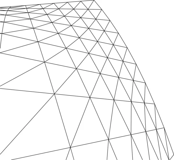 Formas Geométricas Mínimas Líneas Arquitectónicas — Vector de stock