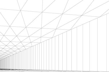 minimal geometrik şekiller, mimari çizgiler