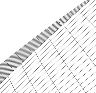 minimal geometrik şekiller, mimari çizgiler