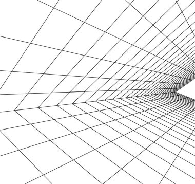 minimal geometrik şekiller, mimari çizgiler