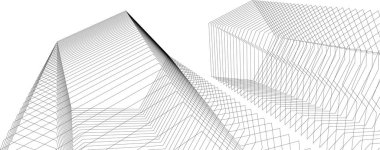 minimal geometrik şekiller, mimari çizgiler