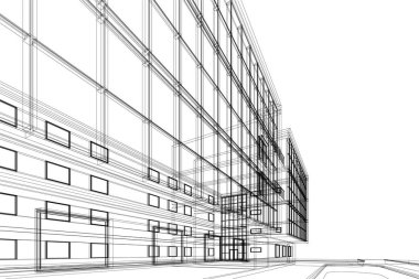 minimal geometrik şekiller, mimari çizgiler