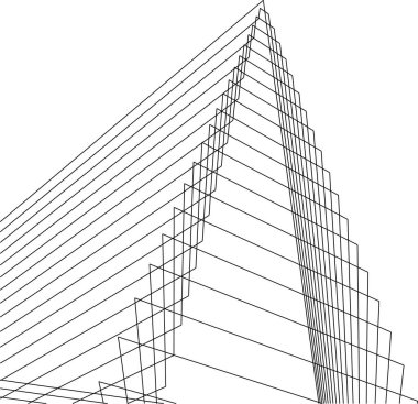 minimal geometrik şekiller, mimari çizgiler