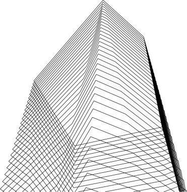 minimal geometrik şekiller, mimari çizgiler