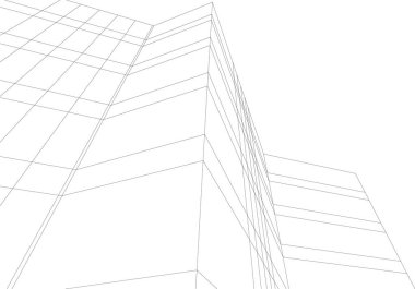 minimal geometrik şekiller, mimari çizgiler