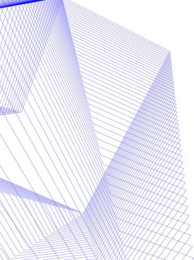 minimal geometrik şekiller, mimari çizgiler