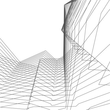 minimal geometrik şekiller, mimari çizgiler