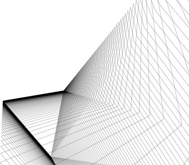 minimal geometrik şekiller, mimari çizgiler