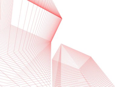 minimal geometrik şekiller, mimari çizgiler