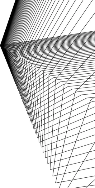 Formas Geométricas Mínimas Linhas Arquitetônicas —  Vetores de Stock