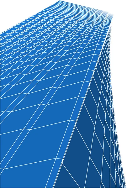 Linhas Abstratas Desenho Conceito Arte Arquitetônica Formas Geométricas Mínimas — Vetor de Stock