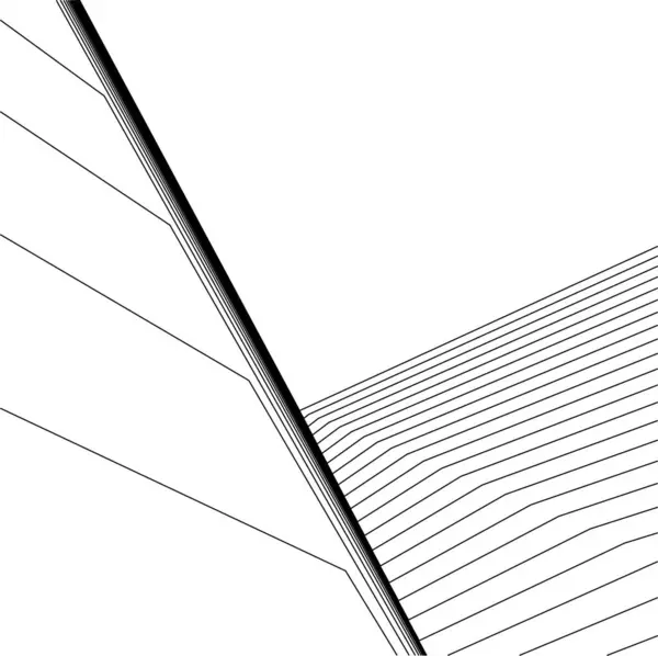 Минимальные Геометрические Формы Архитектурные Линии — стоковый вектор