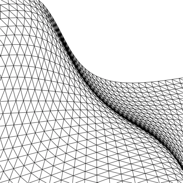 Linhas Abstratas Desenho Conceito Arte Arquitetônica Formas Geométricas Mínimas — Vetor de Stock