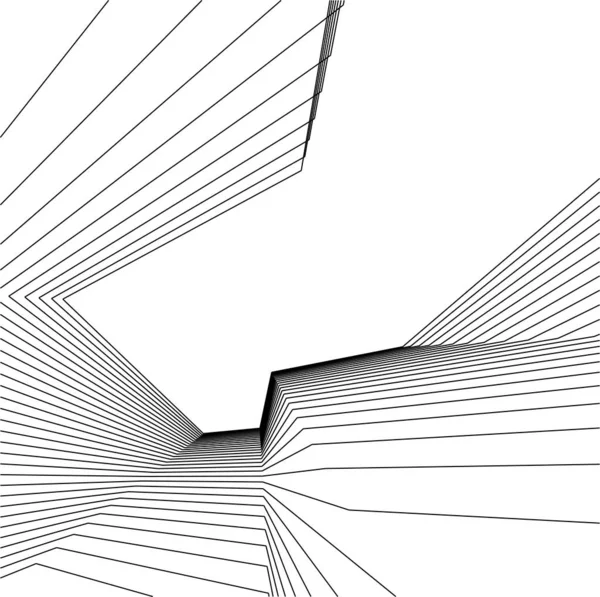 Formas Geométricas Mínimas Líneas Arquitectónicas — Archivo Imágenes Vectoriales