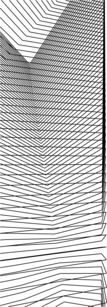 Minimale Geometrische Vormen Architectonische Lijnen — Stockvector