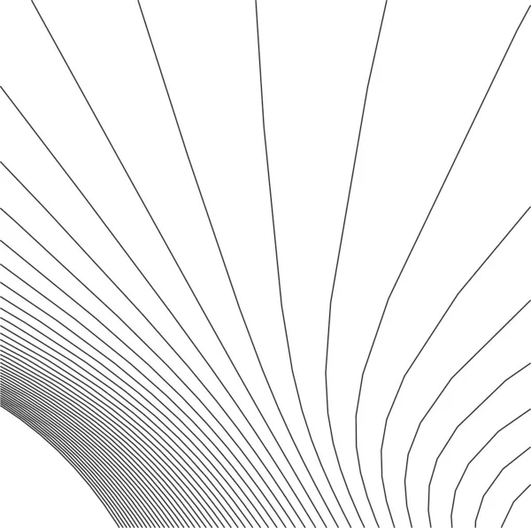 Linhas Abstratas Desenho Conceito Arte Arquitetônica Formas Geométricas Mínimas — Vetor de Stock