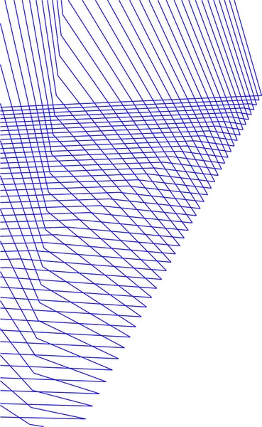 Abstrakte Zeichnungslinien Architektonischen Kunstkonzept Minimale Geometrische Formen — Stockvektor