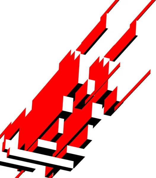 Minimale Geometrische Vormen Architectonische Lijnen — Stockvector