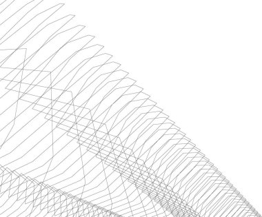 minimal geometrik şekiller, mimari çizgiler