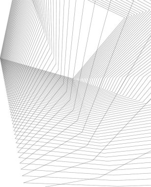 minimal geometrik şekiller, mimari çizgiler