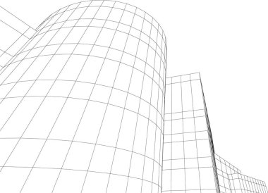 minimal geometrik şekiller, mimari çizgiler