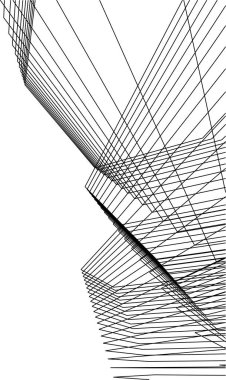 minimal geometrik şekiller, mimari çizgiler