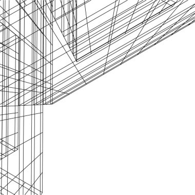 minimal geometrik şekiller, mimari çizgiler