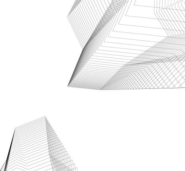 minimal geometrik şekiller, mimari çizgiler