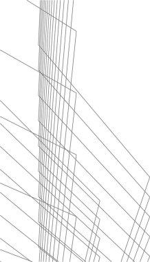 minimal geometrik şekiller, mimari çizgiler