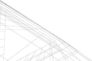 minimal geometrik şekiller, mimari çizgiler