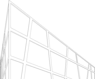 minimal geometrik şekiller, mimari çizgiler