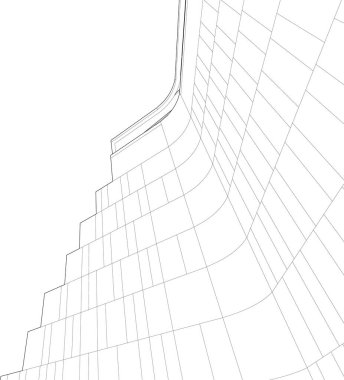 minimal geometrik şekiller, mimari çizgiler