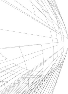 minimal geometrik şekiller, mimari çizgiler