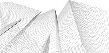 minimal geometrik şekiller, mimari çizgiler