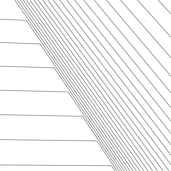 建筑艺术概念中的抽象绘图线 最小几何形状 — 图库矢量图片